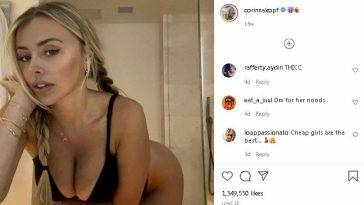Corinna Kopf Blonde Slut Showering OnlyFans Insta Leaked Videos on leakfanatic.com