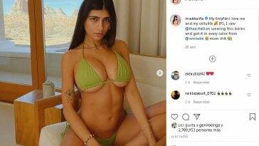 Mia Khalifa Famous Big Titties OnlyFans Insta Leaked Videos on leakfanatic.com
