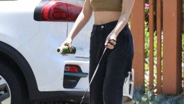 Scout Willis Goes Braless During a Juice Run in Los Angeles - Los Angeles on leakfanatic.com
