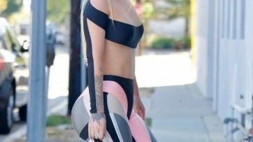 Braless Iggy Azalea is Spotted in Culver City on leakfanatic.com