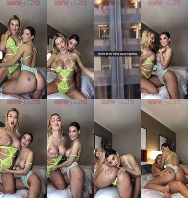 Lana Rhoades with Natalia Starr girls show snapchat premium 2019/05/20 on leakfanatic.com