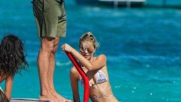 Frida Aasen & Tommy Chabria Enjoy Their Vacations in St Barts on leakfanatic.com