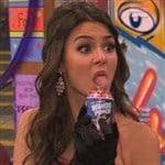 Victoria Justice Simulates Oral Sex On A Can on leakfanatic.com