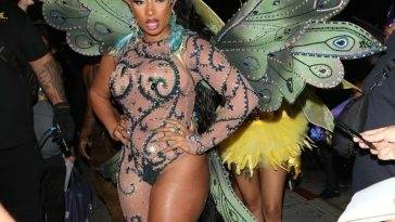 Megan Thee Stallion is Dressed to Impress at her Halloween Party in Los Angeles - Los Angeles on leakfanatic.com