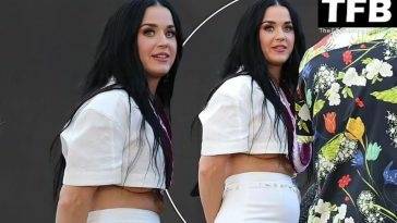 Katy Perry Shows Her Underboob Filming a New Season of American Idol in Maui - Usa on leakfanatic.com