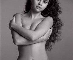 Selena Gomez Nude Outtake From V Magazine on leakfanatic.com