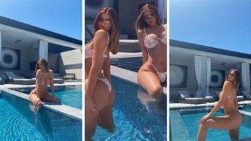 Kylie Jenner Bikini Thong Nude Leaked on leakfanatic.com