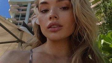 Natalie Alyn Lind Displays Her Sexy Tits on leakfanatic.com