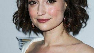 Milana Vayntrub 19s Cleavage on leakfanatic.com