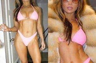 Jennifer Lopez Muscular Bikini Pics on leakfanatic.com