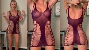 Vicky Stark Leaked Club Wear Dress Try On Nude Video Leaked on leakfanatic.com