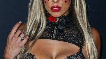 Monique Nicole LeClair Flaunts Her Sexy Tits & Butt at the 2021 Maxim Halloween Party on leakfanatic.com