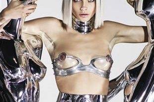 Cara Delevingne's Futuristic Nipples In GQ on leakfanatic.com