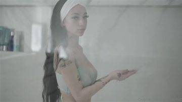 Bhad Bhabie Nude Nips Visible in Shower Video  on leakfanatic.com