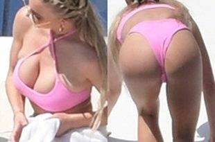 Sydney Sweeney Tits And Ass Thong Bikini Yacht Pics on leakfanatic.com