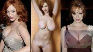 Christina Hendricks Nude And Sextape  on leakfanatic.com