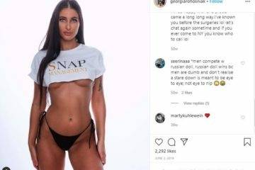 Georgia Rohosniak Nude Video Cum  - Georgia on leakfanatic.com