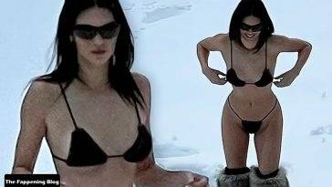 Kendall Jenner Shows Off Her Sexy Bikini Body on leakfanatic.com