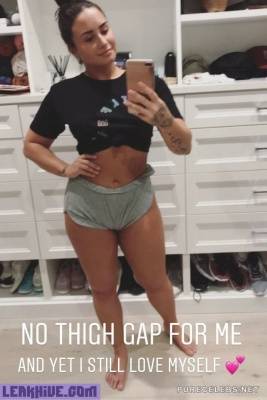 Leaked Demi Lovato Cameltoe And Ass Selfie Photos on leakfanatic.com