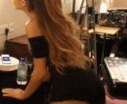 Ariana Grande Bends Over And Shakes Her Ass on leakfanatic.com