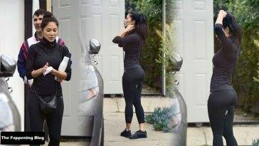 Nicole Scherzinger Flaunts Her Perfect Booty in LA on leakfanatic.com