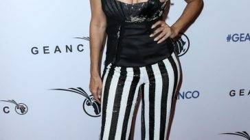 Claudine Oriol Displays Her Big Tits at the GEANCO Foundation Gala 2021 on leakfanatic.com