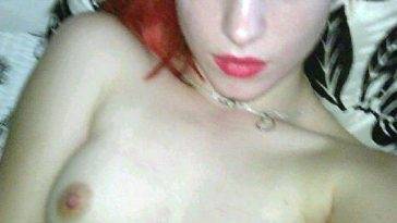 Singer Hayley Williams LEAKED Nude Pic — Red Head Slut Is Topless on leakfanatic.com