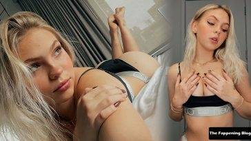 Jordyn Jones Shows Off Her Perfect Ass in Small Panties on leakfanatic.com