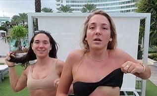 Sexy YouTuber Gretchen Gerahty Accidental Nip Slip Video on leakfanatic.com