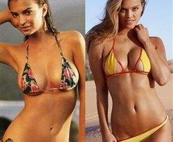 Emily Ratajkowski Battles Nina Agdal In The 2015 Sports Illustrated Swimsuit Issue on leakfanatic.com