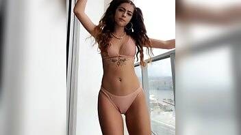 Malu Trevejo Micro Bikini Twerk OnlyFans Leaked XXX Videos on leakfanatic.com