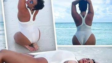 Demi Lovato Enjoys Her Vacation in The Maldives (5 Photos + Video) on leakfanatic.com