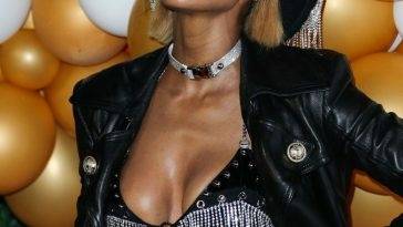 Meagan Good Arrives at the CARN*EVIL Halloween Party in Bel Air on leakfanatic.com