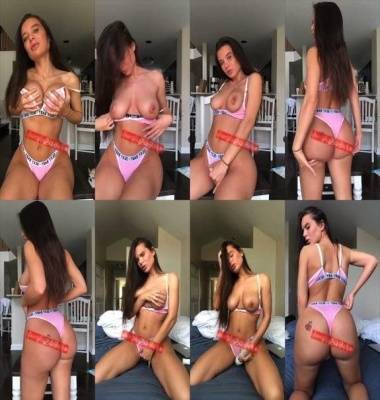 Lana Rhoades hitachi play with thong panties snapchat premium 2019/06/06 on leakfanatic.com