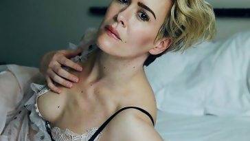 Sarah Paulson Nude Flashes Her Lesbian Tits! on leakfanatic.com