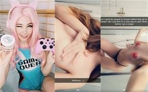 Belle Delphine Nude Bath Premium Snapchat Photos on leakfanatic.com