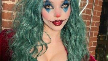 Dove Cameron Looks Hot in a Sexy Joker Costume at the Halloween Party (30 Photos + Video) on leakfanatic.com