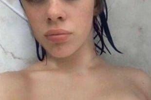 Billie Eilish Nude Topless Selfie And Wet Titties on leakfanatic.com