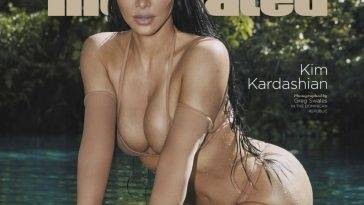 Kim Kardashian Sexy 13 Sports Illustrated Swimsuit 2022 on leakfanatic.com