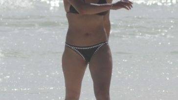 Michelle Rodriguez Spends Her Holiday Season Soaking Up the Sun on the Sandy Shores of Tulum on leakfanatic.com