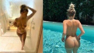 Corinna Kopf Nude Topless Shower Photos  on leakfanatic.com