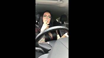 Charley Atwell driving onlyfans porn videos on leakfanatic.com