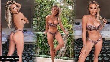 Khloe Terae Poses in a Bikini as She Enjoys Her Vacation in Mexico - Mexico on leakfanatic.com