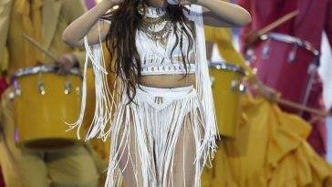 Camila Cabello Flaunts Her Curves as She Performs at the Champions League Final Opening Ceremony on leakfanatic.com