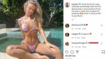 Daisy Keech Black Bikini Teasing  Insta  Videos on leakfanatic.com