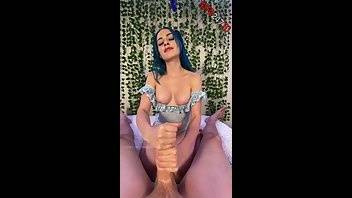 Jewelz Blu sucks dick in one-piece underwear with cumshot on her tits onlyfans porn videos on leakfanatic.com