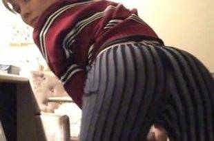 Jennette McCurdy Ass Shaking Trying On Clothes Video on leakfanatic.com