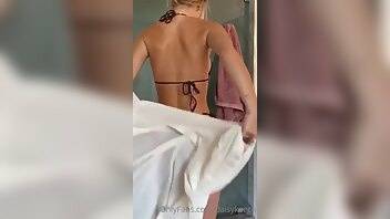 Daisy keech nude strips down onlyfans porn videos  on leakfanatic.com