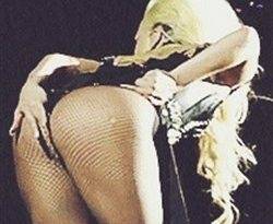 Lady Gaga Fingers Her Butt On Stage on leakfanatic.com