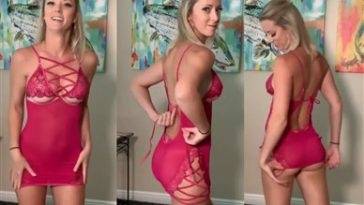 Vicky Stark Nude Lingerie Dress Try On Porn Video  on leakfanatic.com